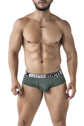 Slip en microfibre Xtremen 91221, couleur verte